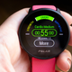 A look at the FitSpark screen on the watch.